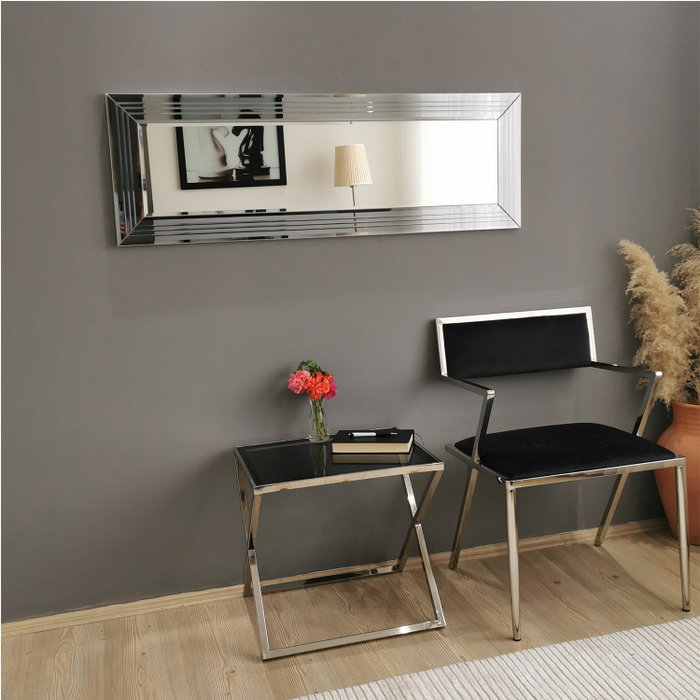 Hanah Home Espejo Plateado A302Y Ajustable Hanah Home Espejo Plateado A302Y Ajustable